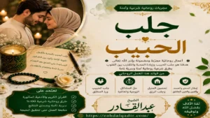 جلب الحبيب للزواج واستعادة المحبة وحل الخلافات بين الطرفين