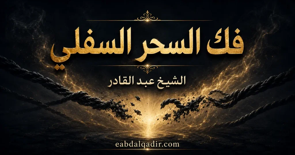 فك السحر السفلي – الشيخ عبد القادر